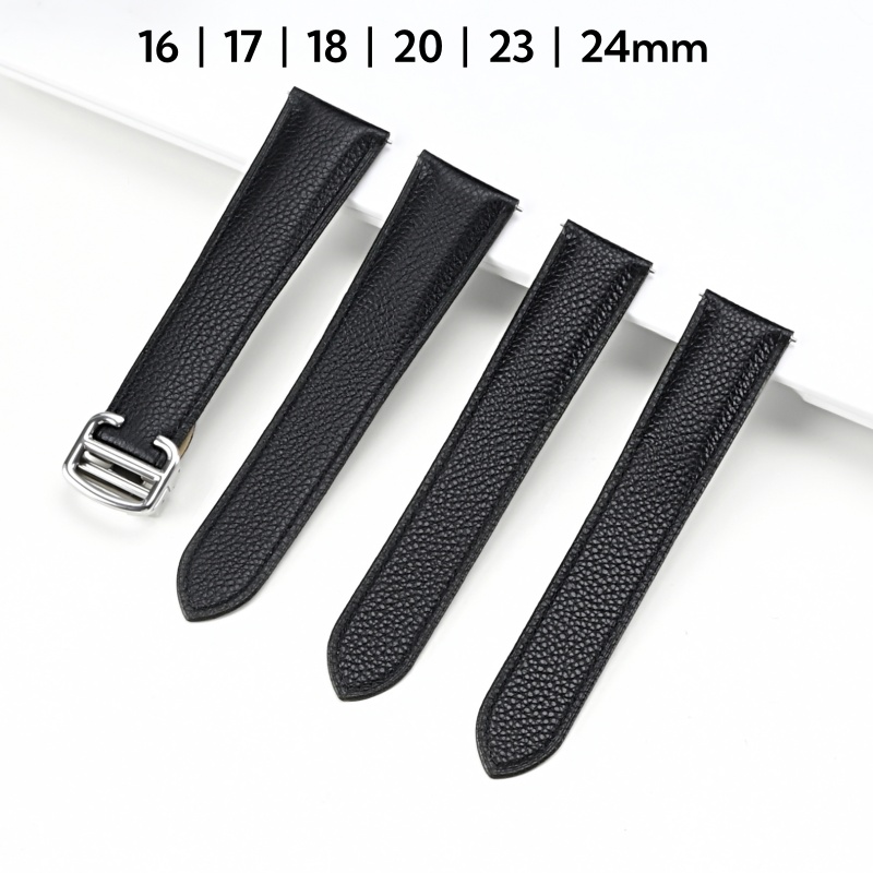 Cartier Watch Tank - Tali Jam Tangan Kulit Lembut Quick