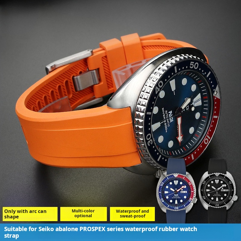 Seiko Watch Prospex - Tali Karet 20MM 22MM untuk Seiko