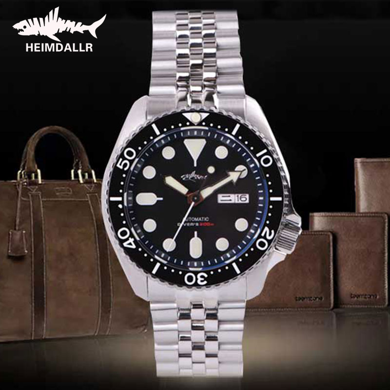 Seiko Watch 5 Sports - HEIMDALLR jam tangan mekanis pria, arloji