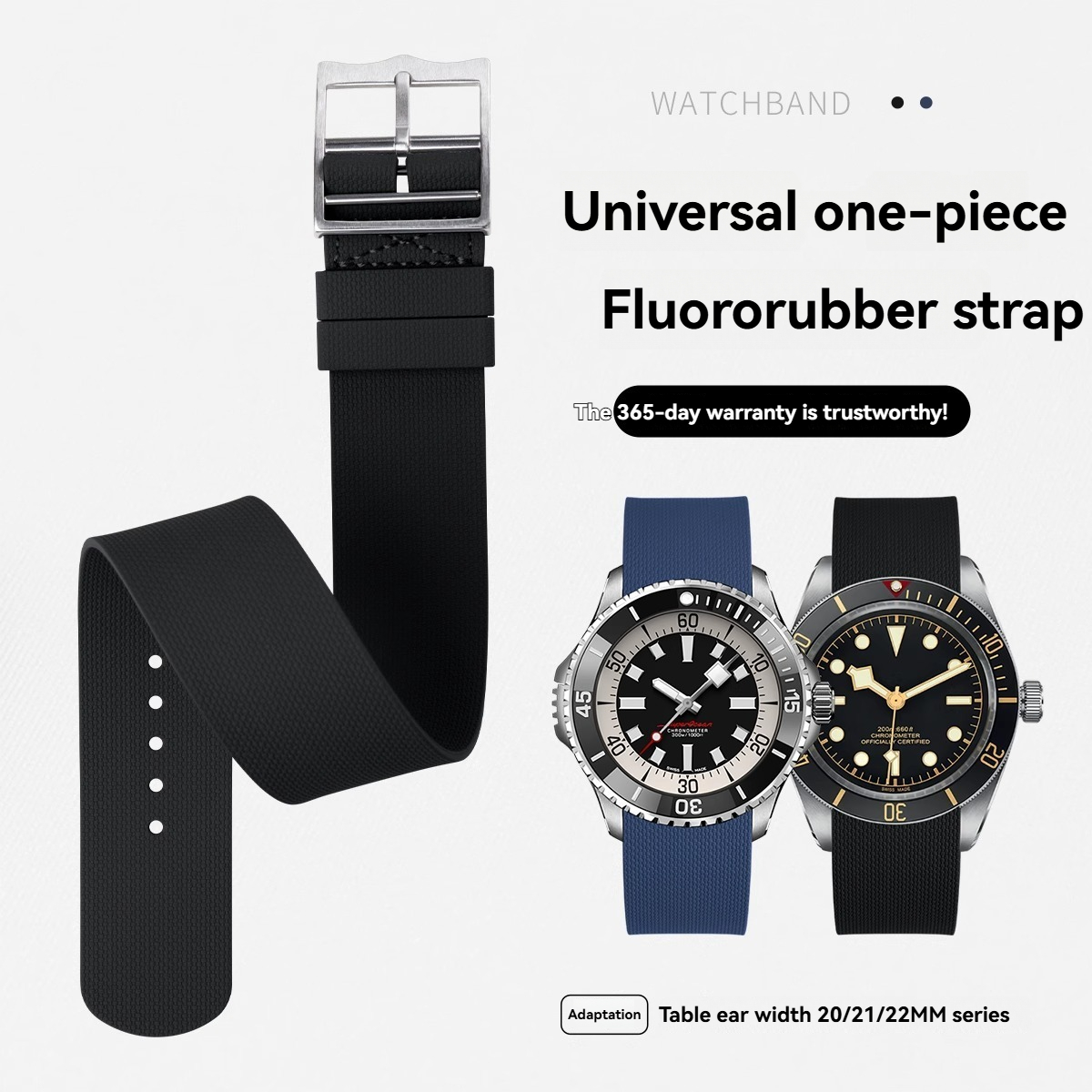Nato Strap Nylon - 20mm 21mm 22mm Untuk Tudor Omega