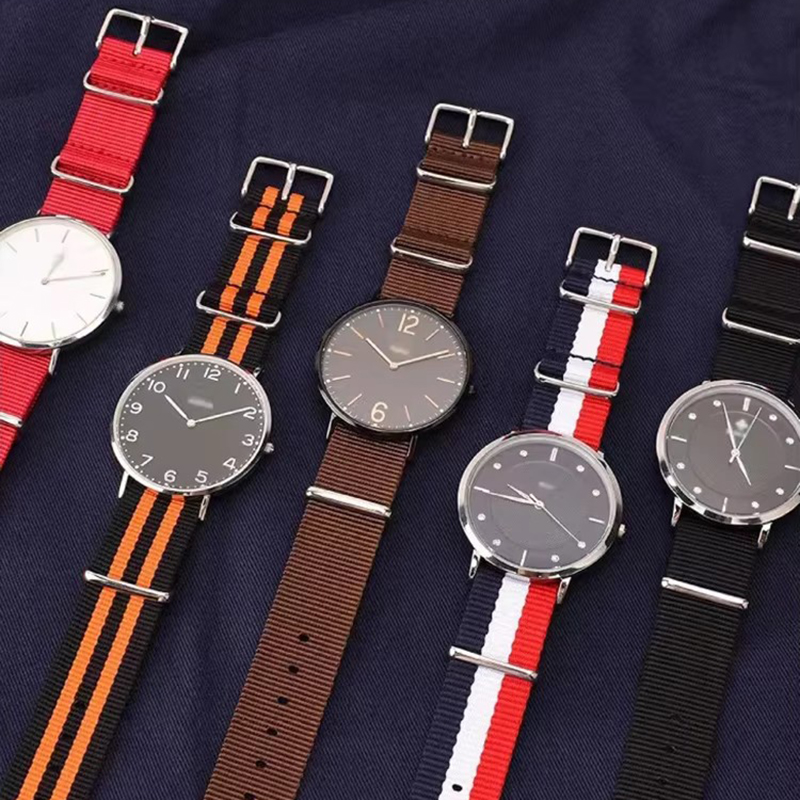 Nato Strap Nylon - Tali jam tangan nilon kain kuat,