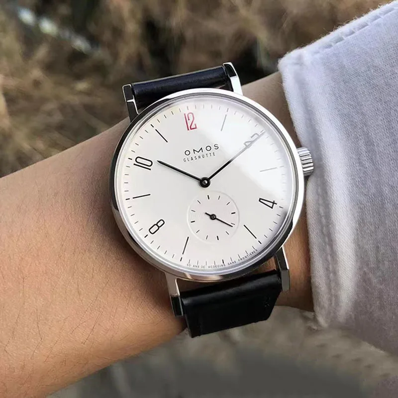 Seiko Watch Presage - Jam tangan mekanis otomatis pria 38mm