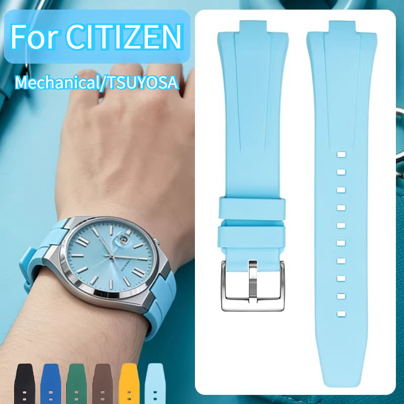 Citizen Watch Tsuyosa - Tali Jam Tangan Karet Fluor Pria