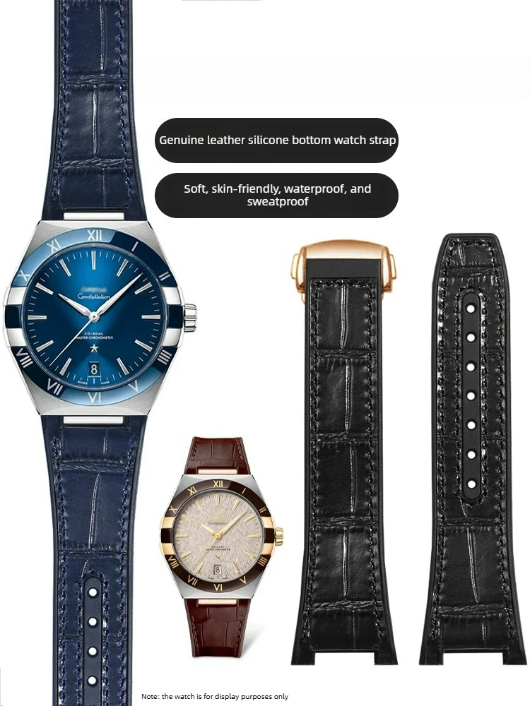 Omega Watch Constellation - Cocok untuk Tali Jam Tangan Silikon