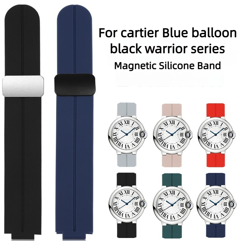Cartier Watch Ballon Bleu - Tali Jam Tangan Magnetik Ujung Cembung