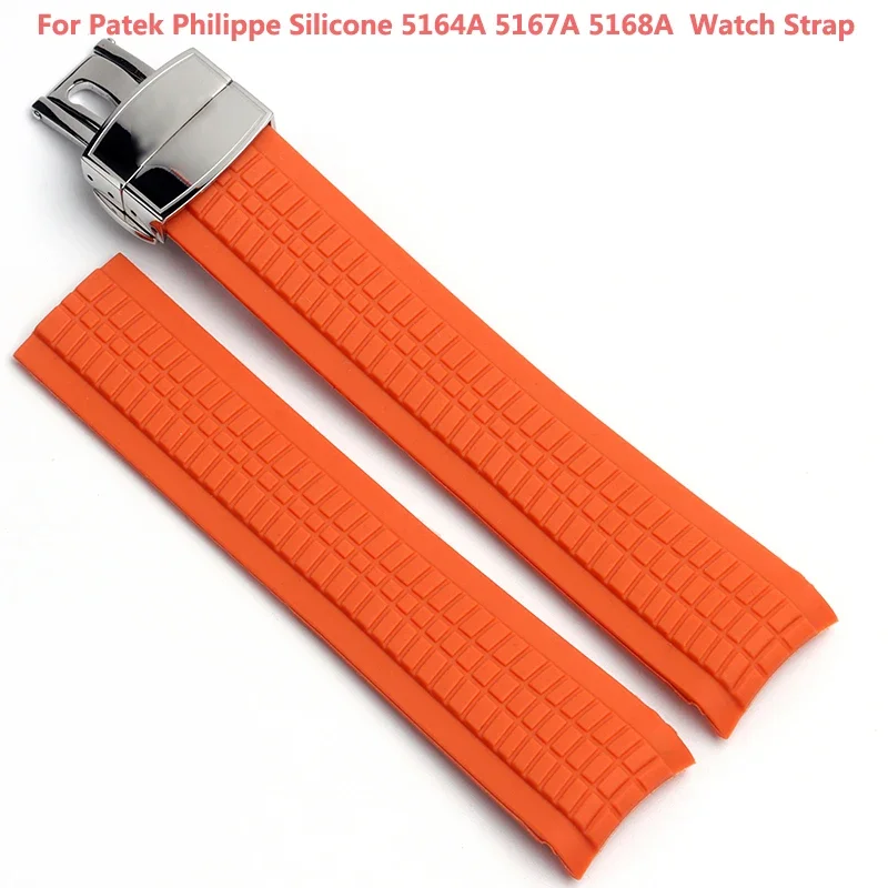 Patek Philippe Watch Aquanaut - Tali Jam Tangan Karet Lembut Kualitas