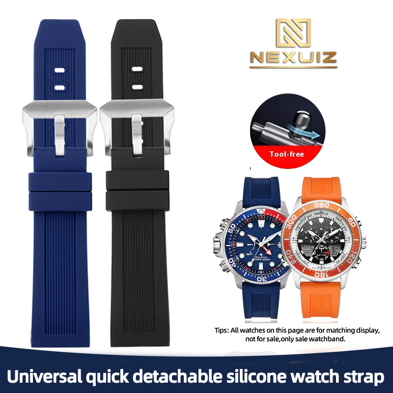 Citizen Watch Promaster - Aksesoris jam tangan silikon, aksesoris jam