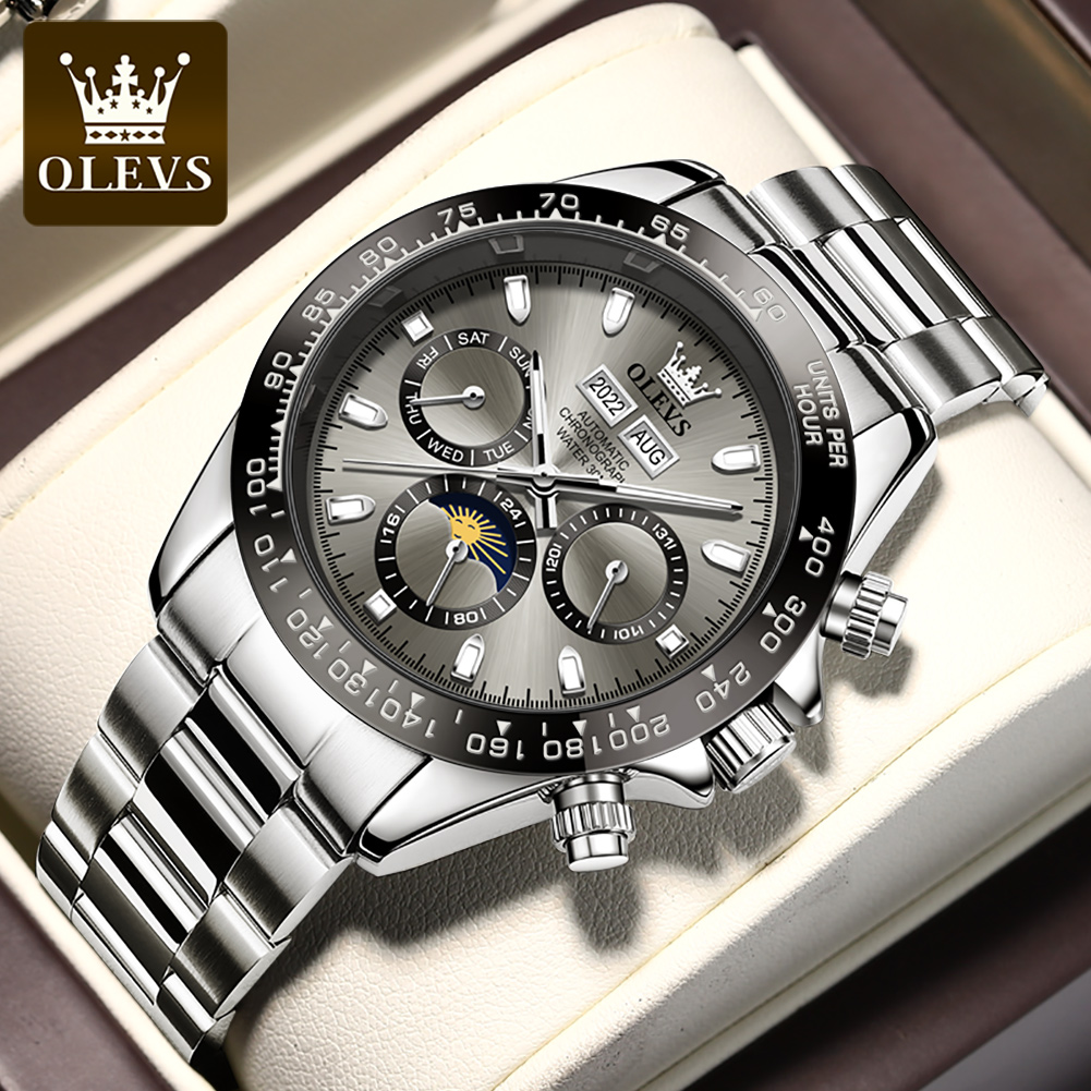 Seiko Watch 5 Sports - OLEVS jam tangan mekanis otomatis, arloji