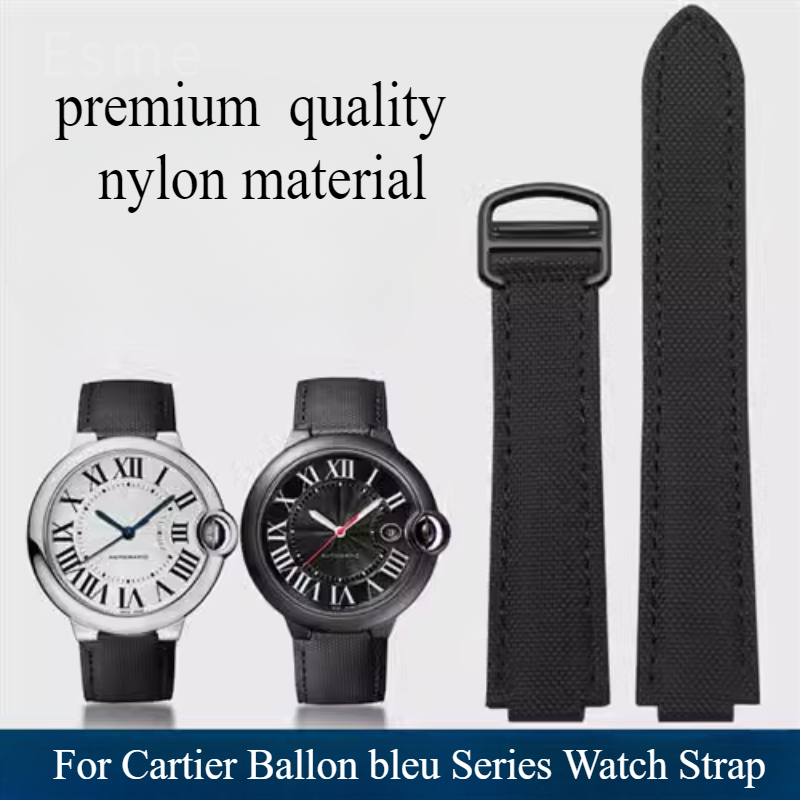 Cartier Watch Ballon Bleu - Asli untuk Tali Jam Tangan Nilon