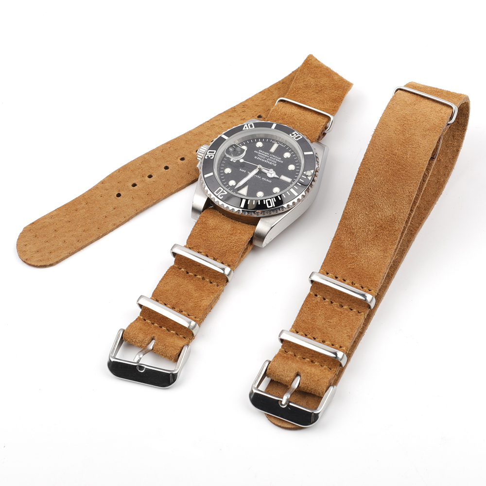 Nato Strap Nylon - Tali Jam Tangan Olahraga Kulit Asli