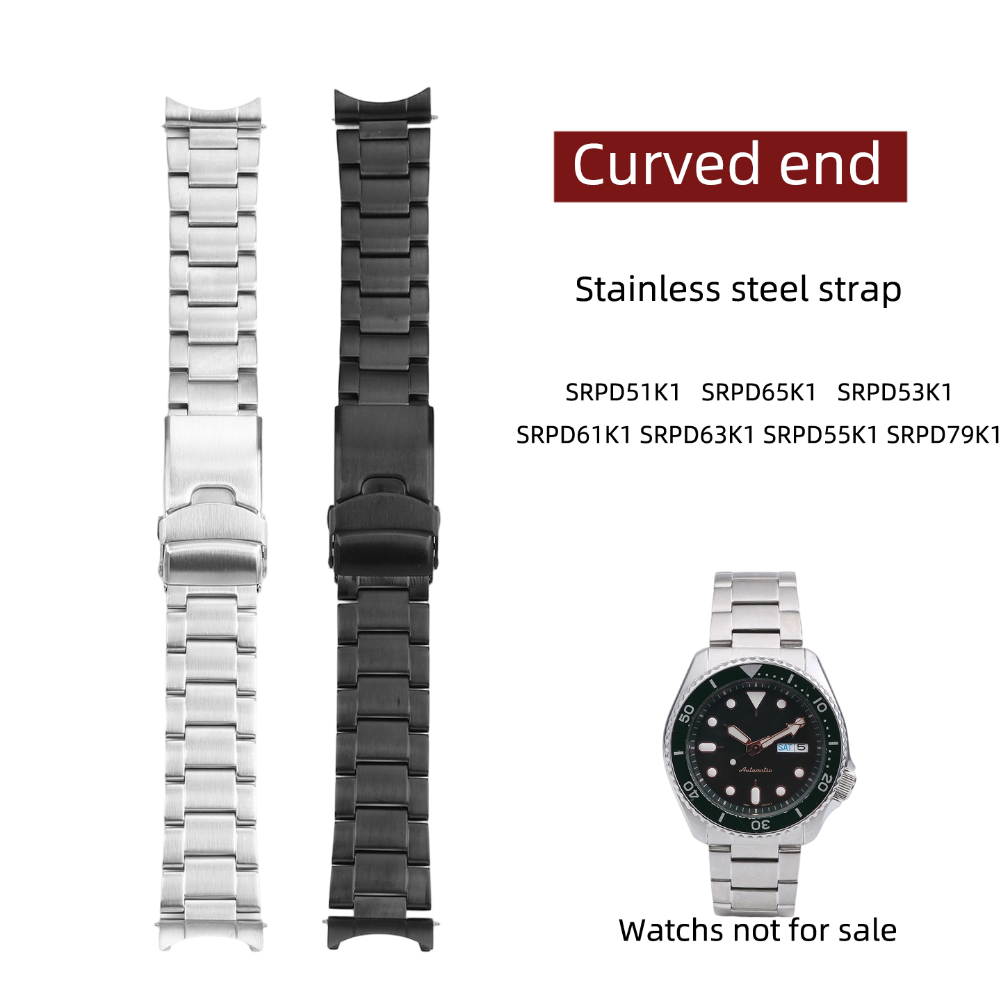 Seiko Watch 5 Sports - Untuk Seiko 5 Sports SRPD51K1 SRPD65K1
