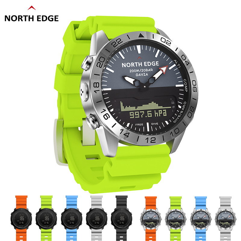 Rubber Strap Diver - 24Mm Warna-warni Band untuk Utara EDGE