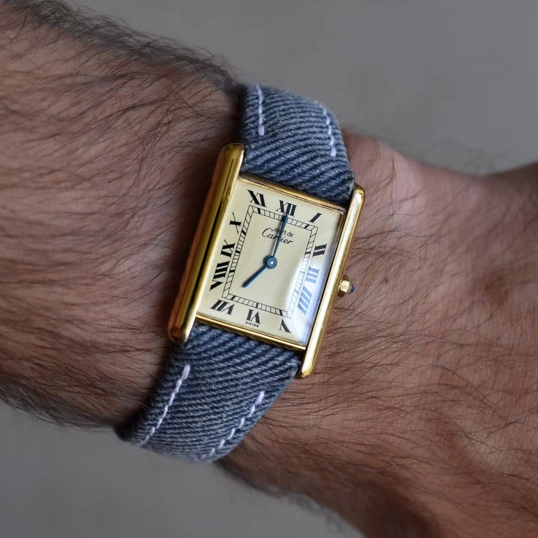 Tali Jam Tangan Denim Tahan Ai - Patek Philippe Watch Calatrava ulasan dan harga