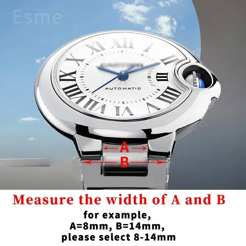 Gelang jam untuk Cartier Ballo - Cartier Watch Ballon Bleu ulasan dan harga