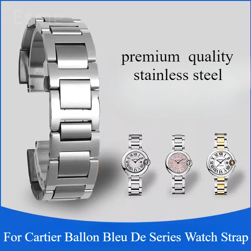 Gelang jam untuk Cartier Ballo - Cartier Watch Ballon Bleu ulasan dan harga