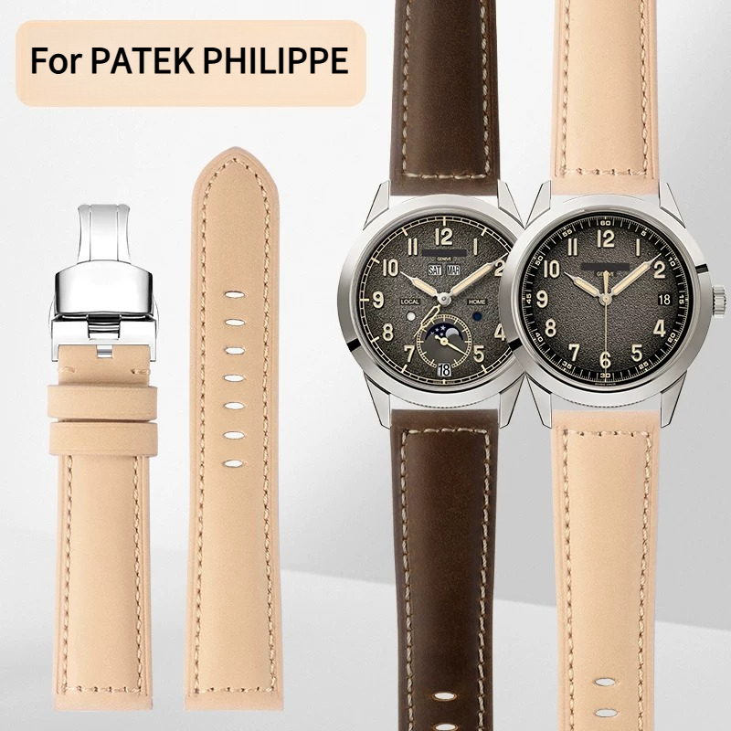 Tali jam tangan kulit asli yan - Patek Philippe Watch Calatrava ulasan dan harga