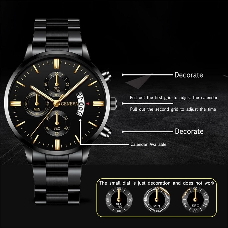 Jam tangan hitam Stainless Ste - Seiko Watch 5 Sports ulasan dan harga