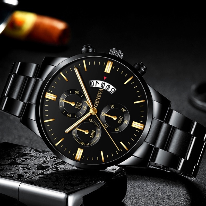 Jam tangan hitam Stainless Ste - Seiko Watch 5 Sports ulasan dan harga