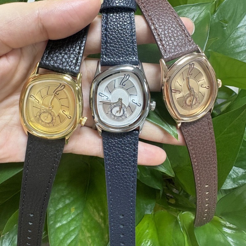 Jam tangan unik desain baru ya - Leather Watch Band Men ulasan dan harga