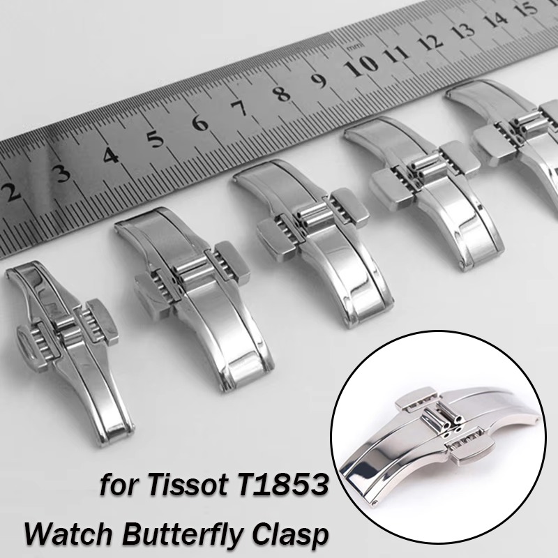 Untuk Tissot T1853 gelang jam  - Butterfly Clasp Deployant ulasan dan harga