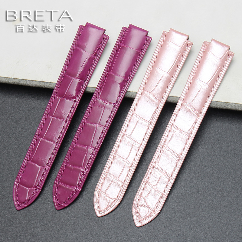 Tali jam kulit buaya cembung k - Cartier Watch Ballon Bleu ulasan dan harga