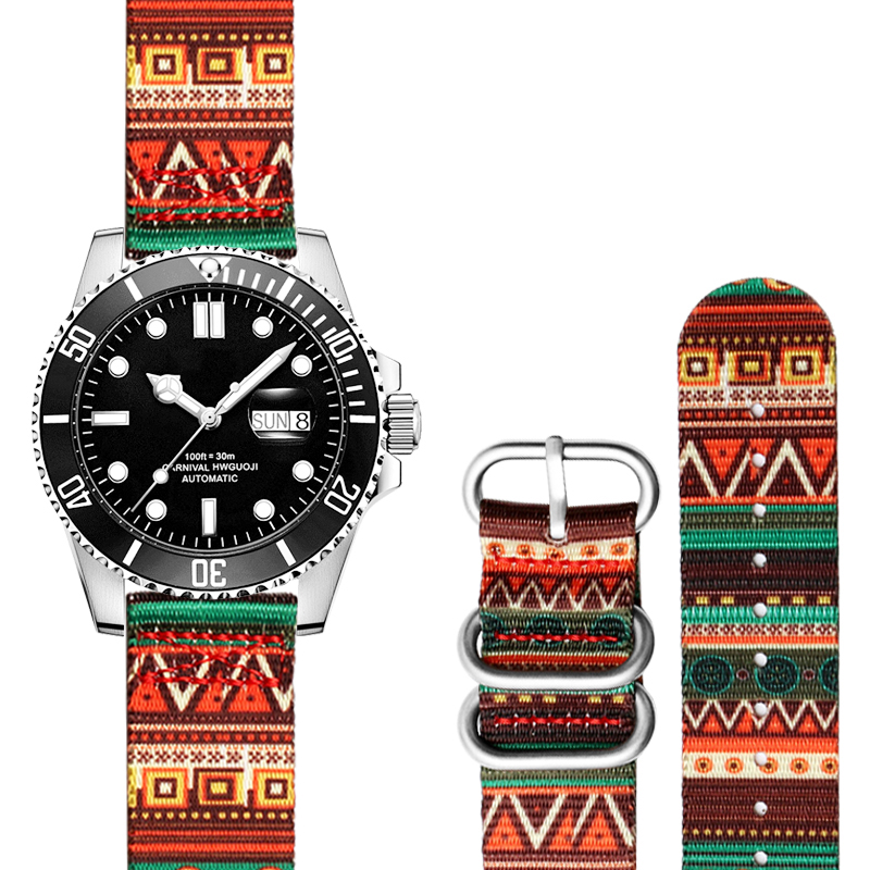 Tali Jam Tangan Nilon Tugas Be - Nato Strap Nylon ulasan dan harga