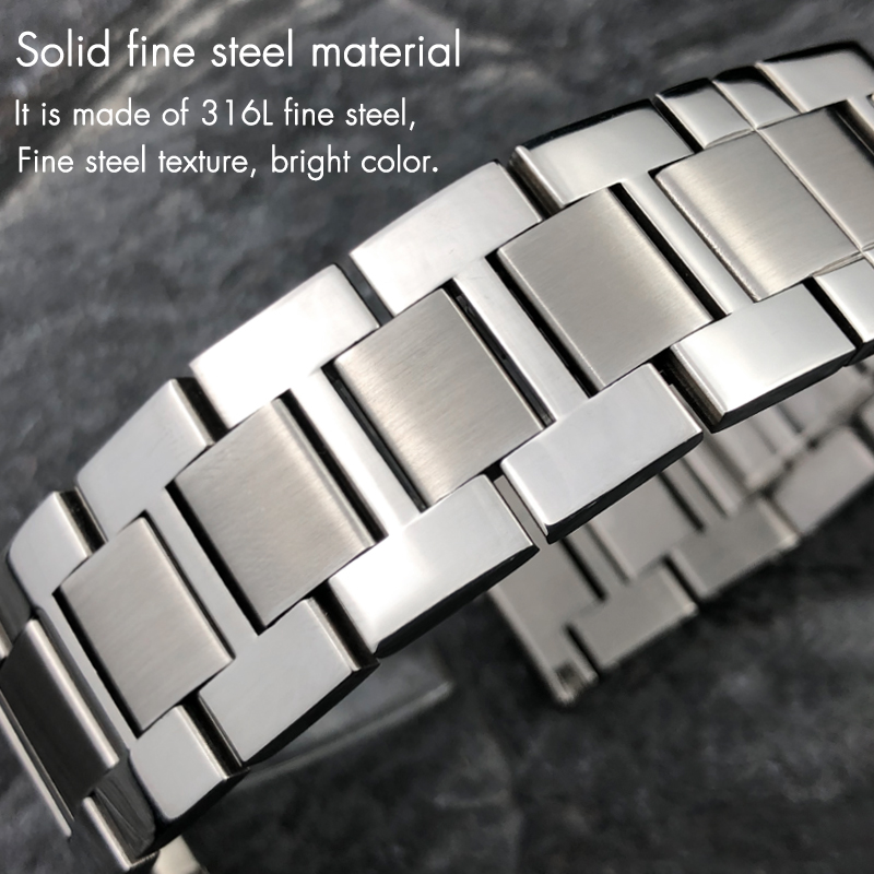 Gelang Jam Baja Tahan Karat Ha - Cartier Watch Santos ulasan dan harga