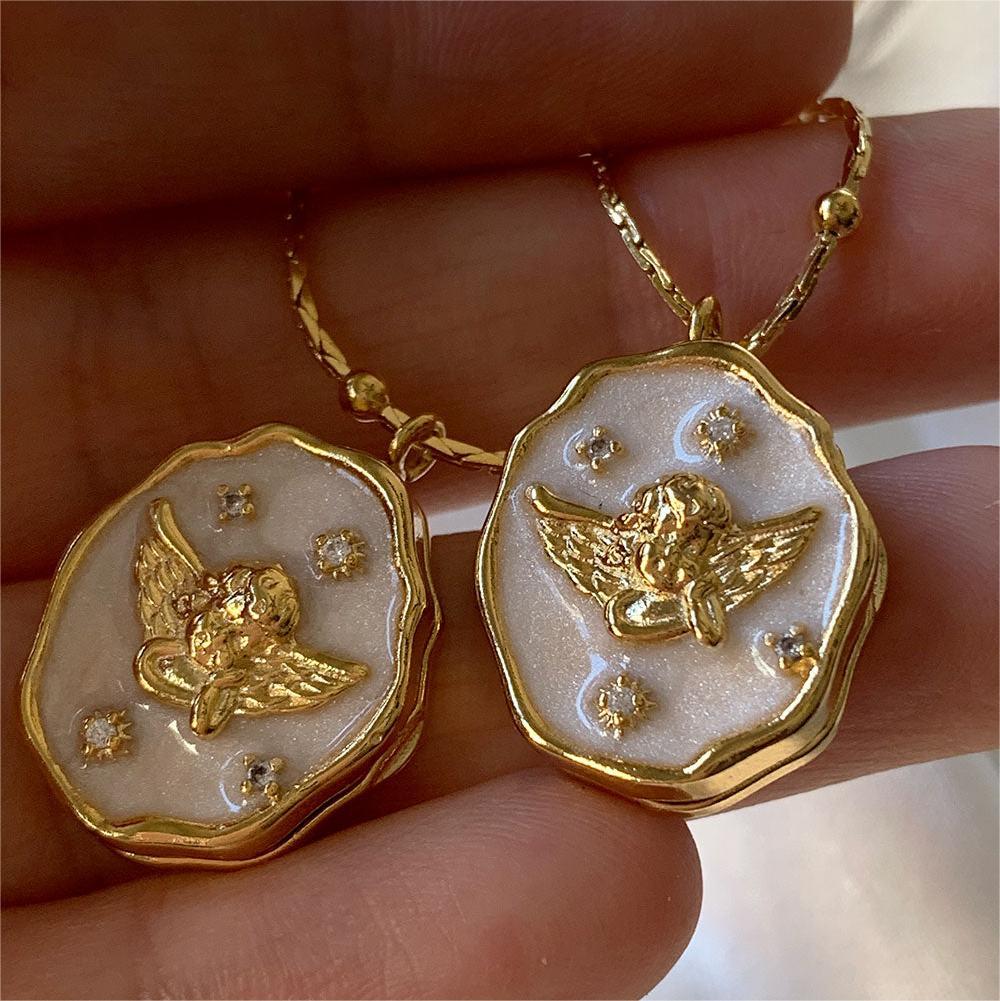 Kalung Liontin Album Foto Dapa - Butterfly Clasp Deployant ulasan dan harga