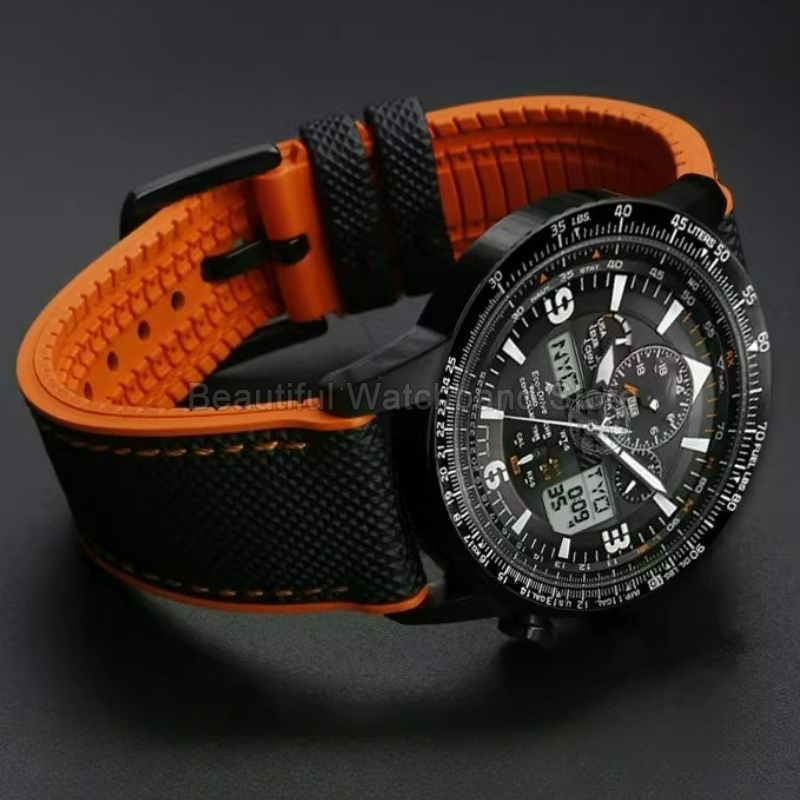 Tali Jam Tangan Silikon Fluoro - Citizen Watch Promaster ulasan dan harga