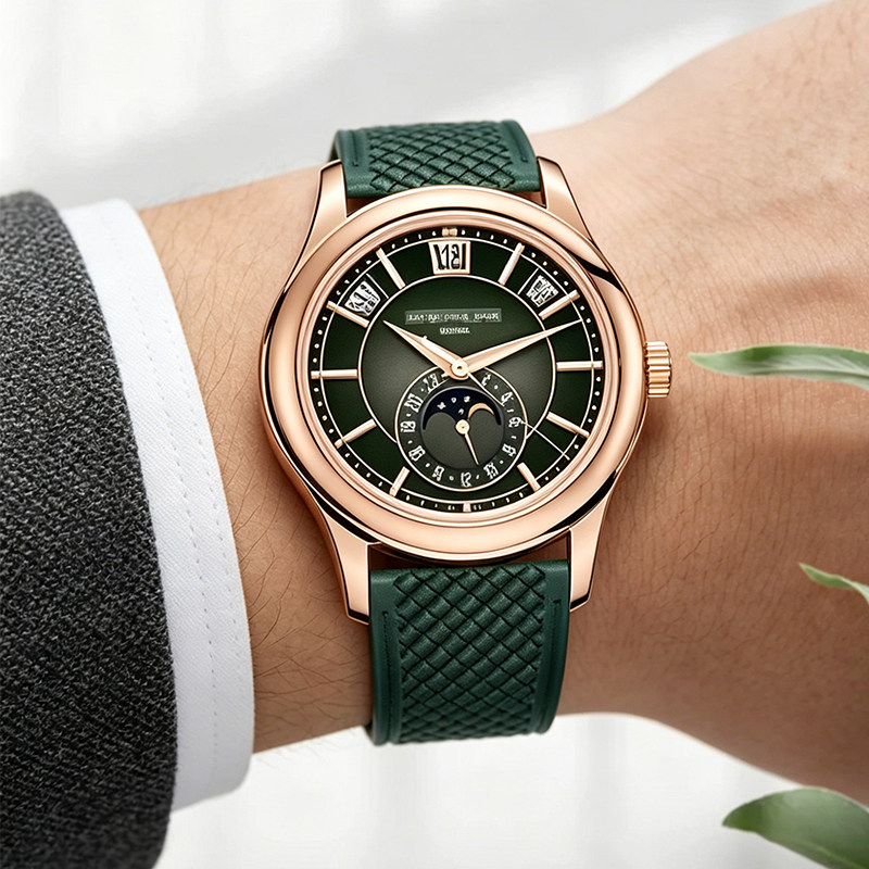 Tali jam tangan berbahan karet - Patek Philippe Watch Calatrava ulasan dan harga