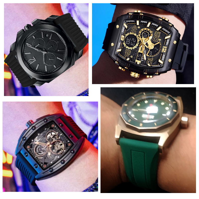 20Mm 22Mm 24Mm 26Mm 28Mm 30Mm  - Rubber Strap Diver ulasan dan harga