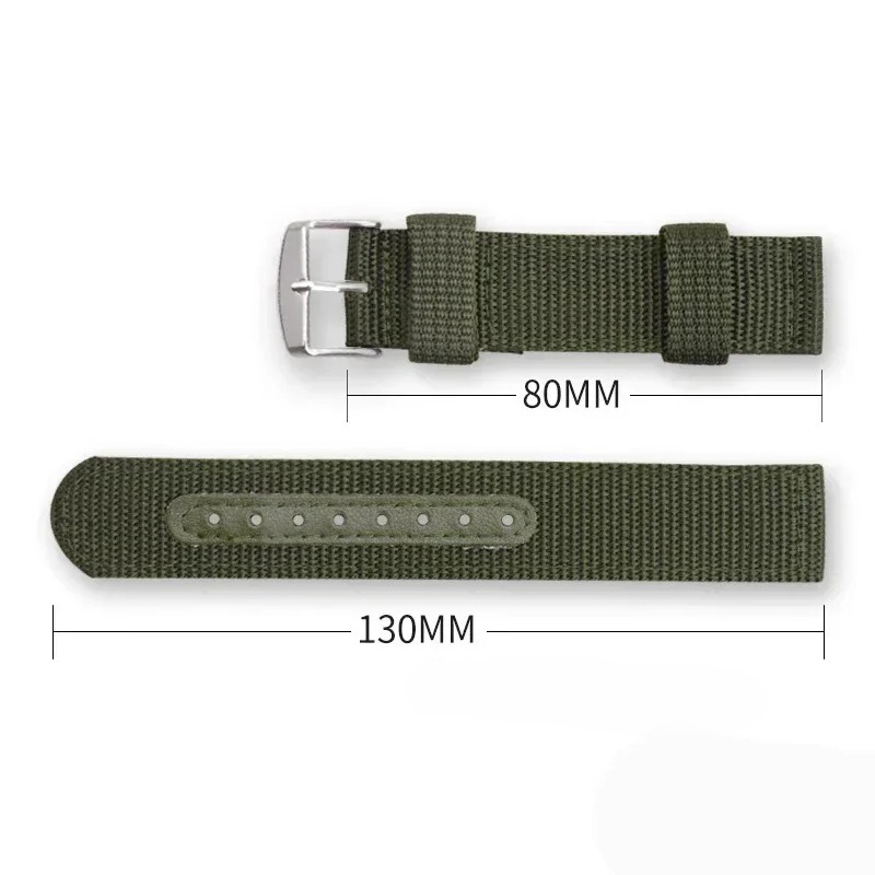 18mm 20mm 22mm 24mm Tali Jam T - Nato Strap Nylon ulasan dan harga