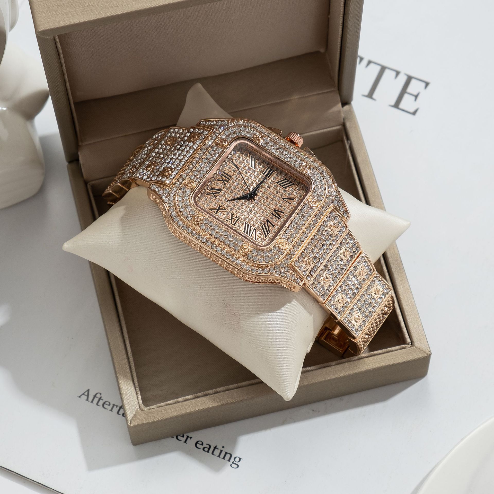 UTHAI L77 Jam Tangan Pria Modi - Cartier Watch Tank ulasan dan harga