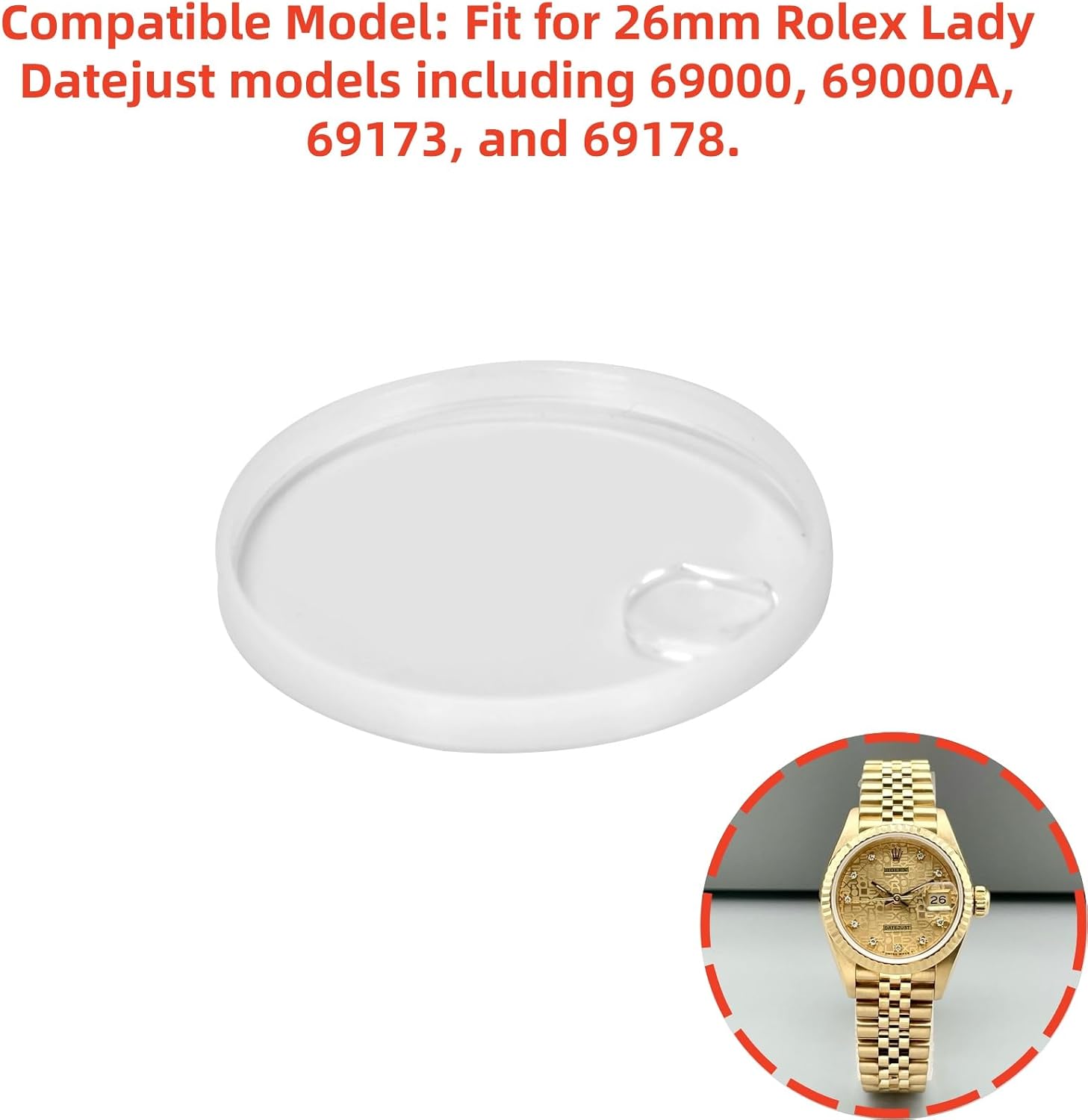 Ruimou 1set 21.3mm Pengganti K - Rolex Watch Datejust ulasan dan harga