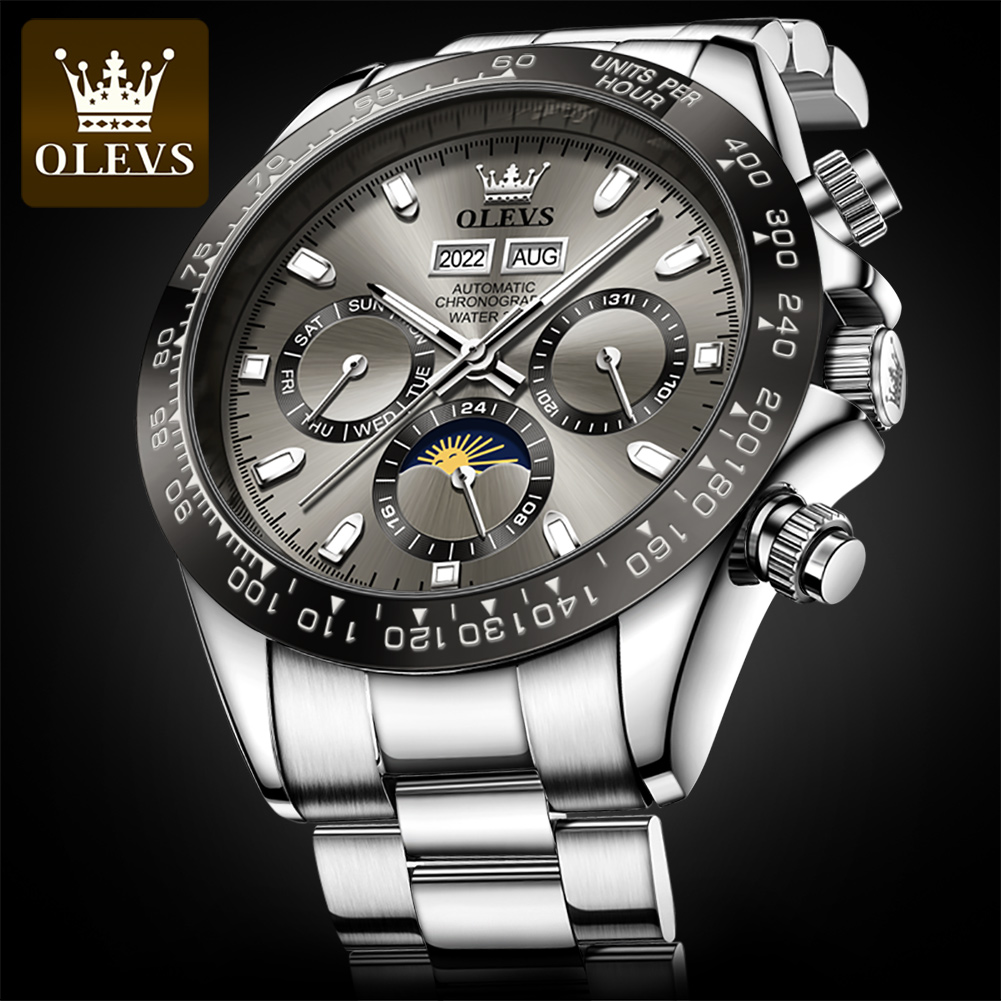 OLEVS jam tangan mekanis otoma - Seiko Watch 5 Sports ulasan dan harga