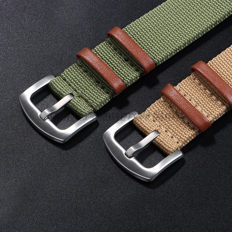 Tali Kulit Tambalan Nilon Kanv - Nato Strap Nylon ulasan dan harga