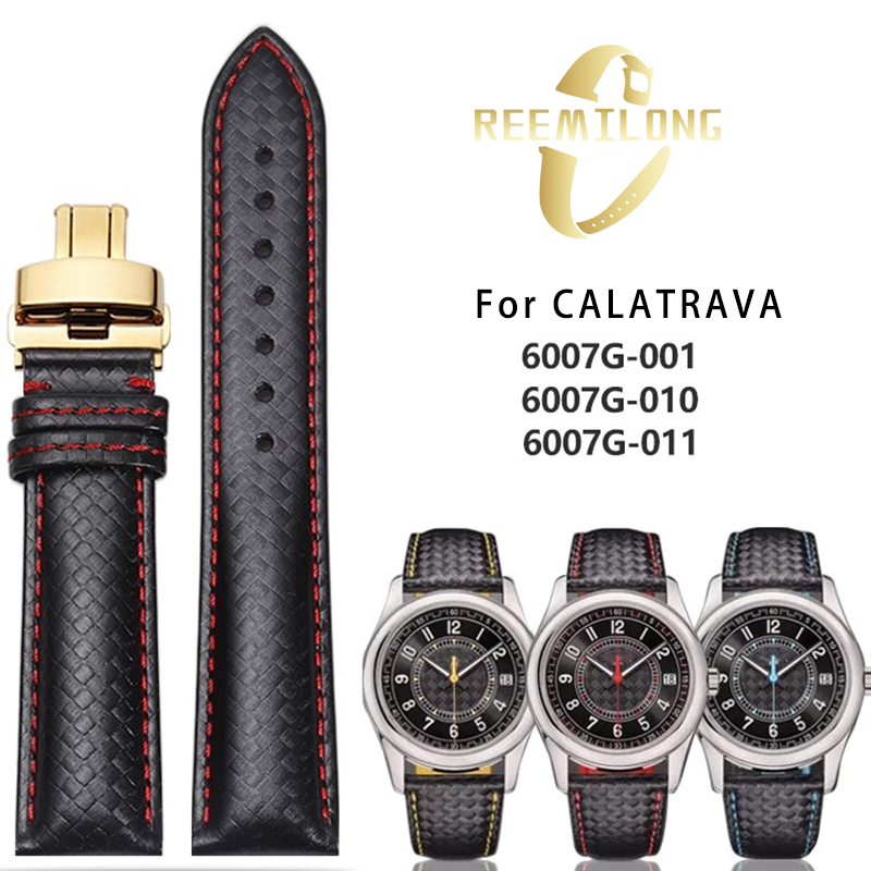 Tali jam tangan kulit sapi gar - Patek Philippe Watch Calatrava ulasan dan harga