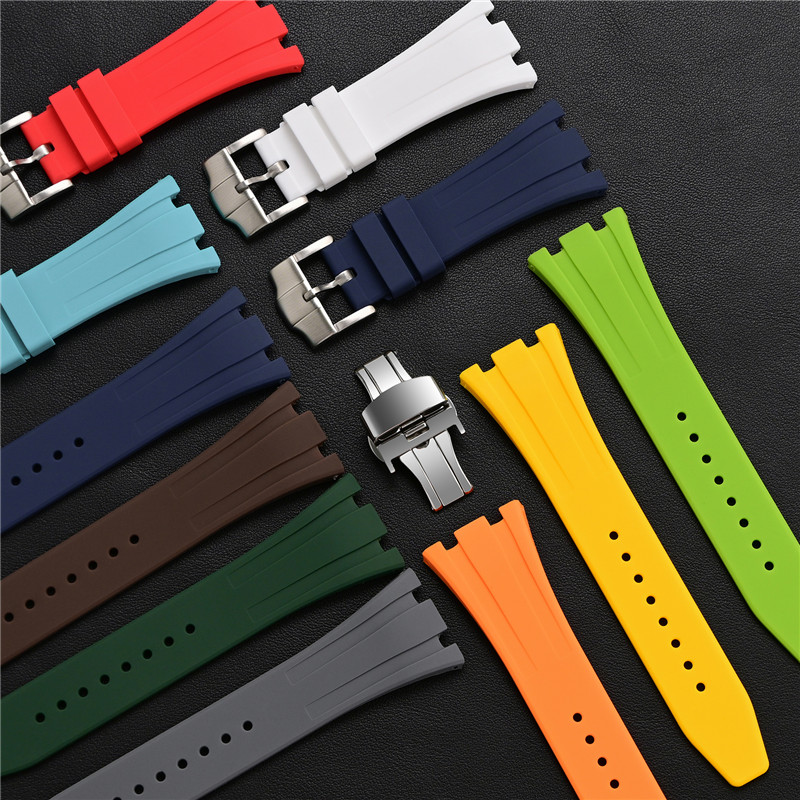 Tali Karet Silikon 26Mm untuk  - Audemars Piguet Watch Royal Oak ulasan dan harga
