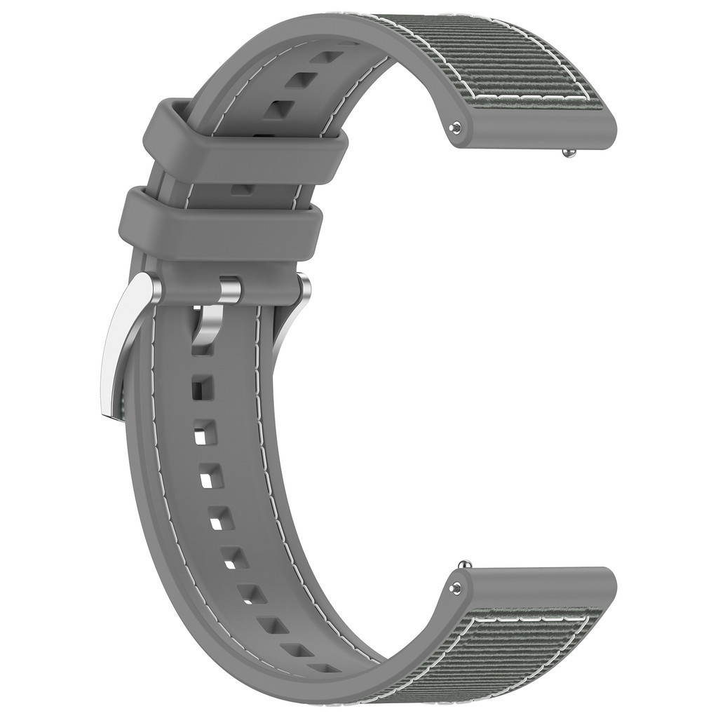 Nilon tenun 22mm + tali siliko - Silicone Watch Band 22Mm ulasan dan harga