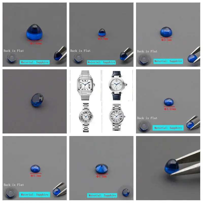 Mahkota Jam Tangan Dengan Safi - Cartier Watch Ballon Bleu ulasan dan harga