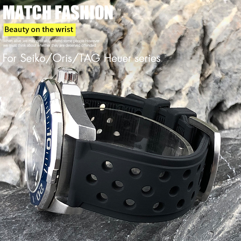 Tali Jam Tangan Silikon 22Mm 2 - Seiko Watch 5 Sports ulasan dan harga