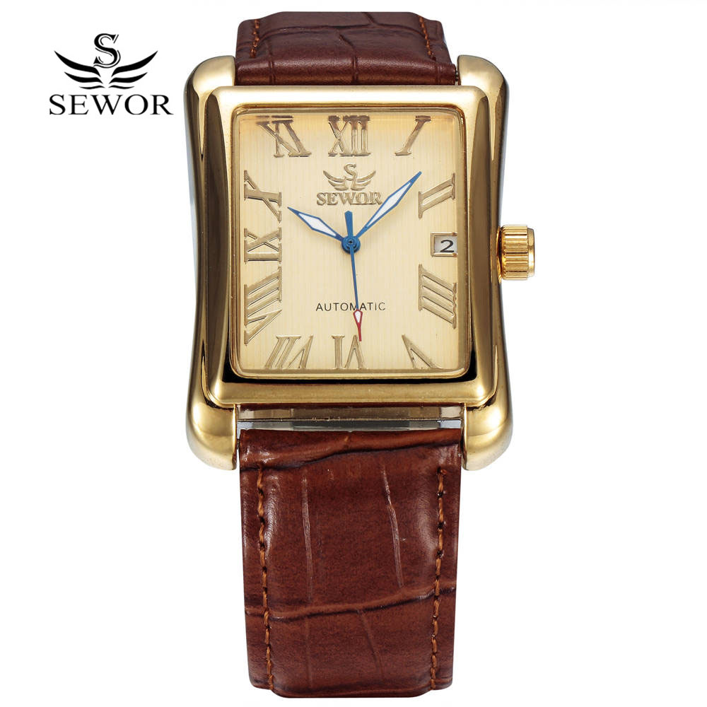 SEWOR Jam Tangan Pria Bermerek - Cartier Watch Santos ulasan dan harga