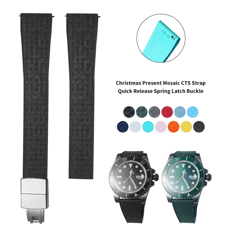 CTS FKM Tali Jam Tangan Karet  - Rolex Watch Datejust ulasan dan harga