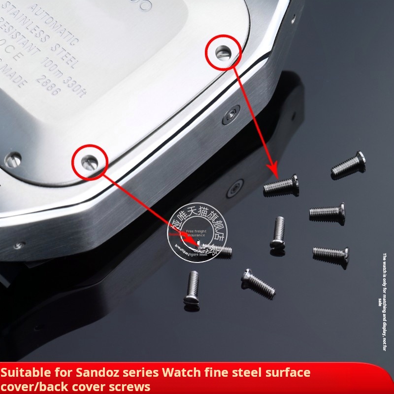 Sekrup baja tahan karat padat  - Cartier Watch Santos ulasan dan harga