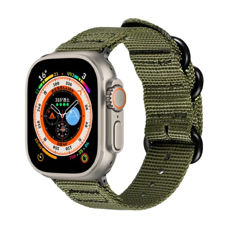 Tali Kanvas Nilon untuk Apple  - Canvas Strap Watch ulasan dan harga