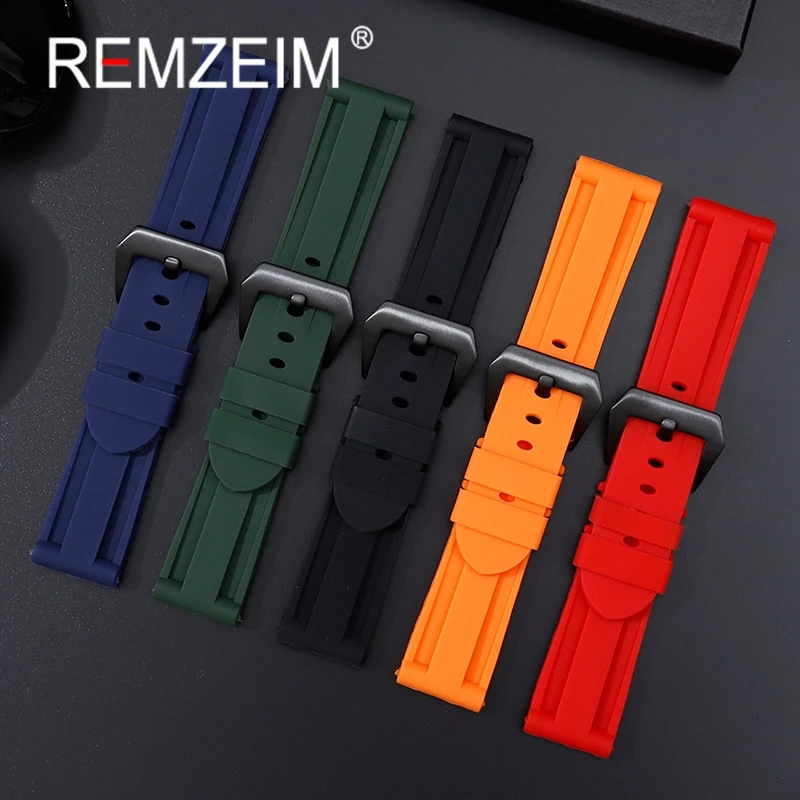 Tali jam tangan silikon kualit - Rubber Strap Diver ulasan dan harga