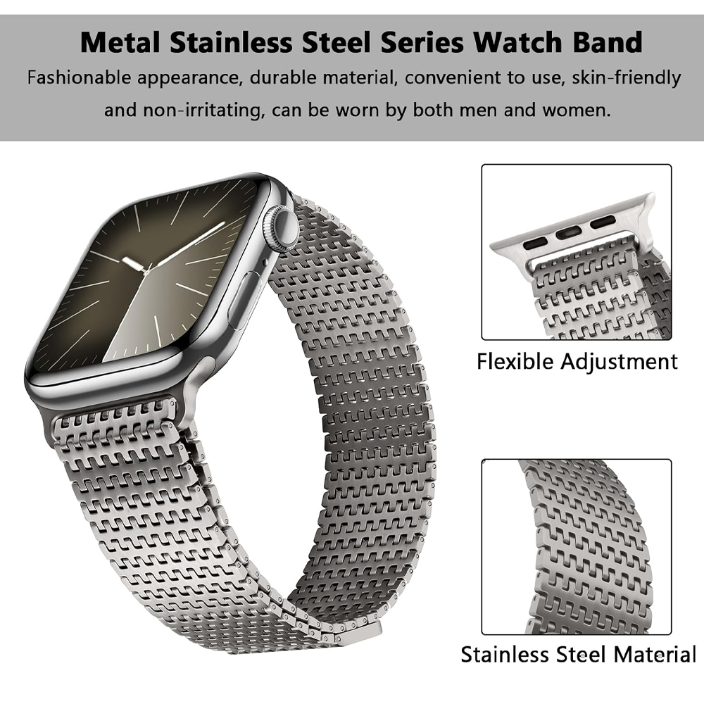 Tali arloji Titanium untuk App - Milanese Loop Magnetic ulasan dan harga