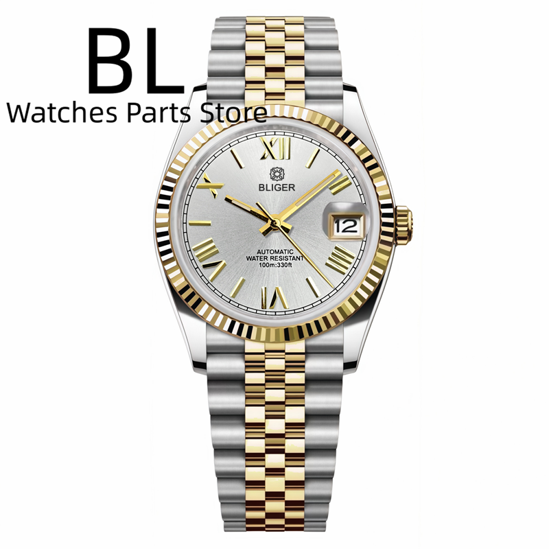 Jam Tangan Pria BLIGER 36mm39m - Rolex Watch Datejust ulasan dan harga