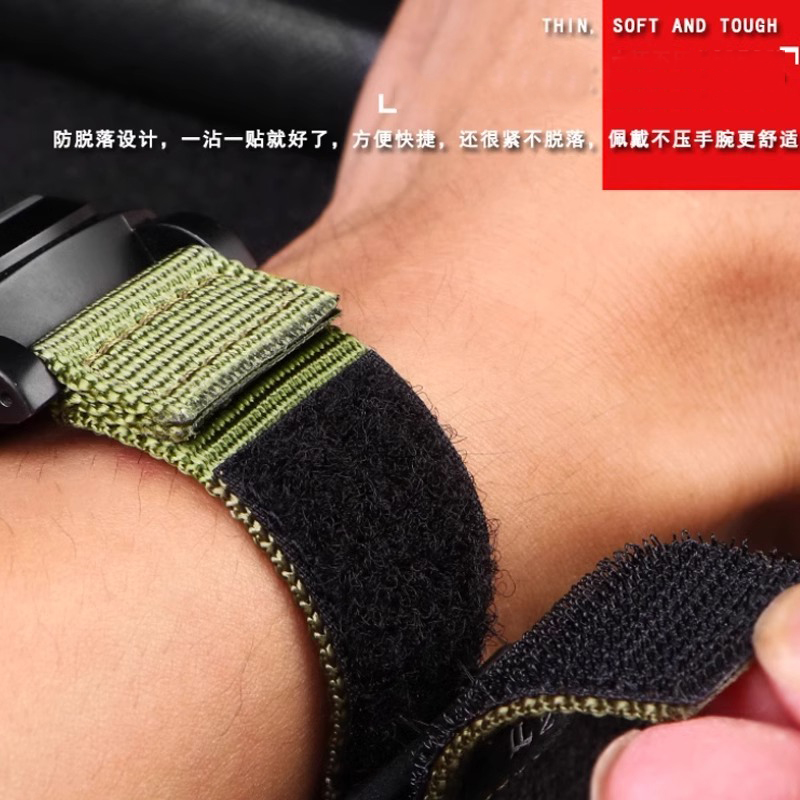 Untuk Casio PRG-600YB PRW-6600 - Canvas Strap Watch ulasan dan harga
