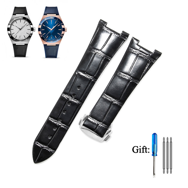 Tali Jam Tangan Kulit untuk Se - Omega Watch Constellation ulasan dan harga